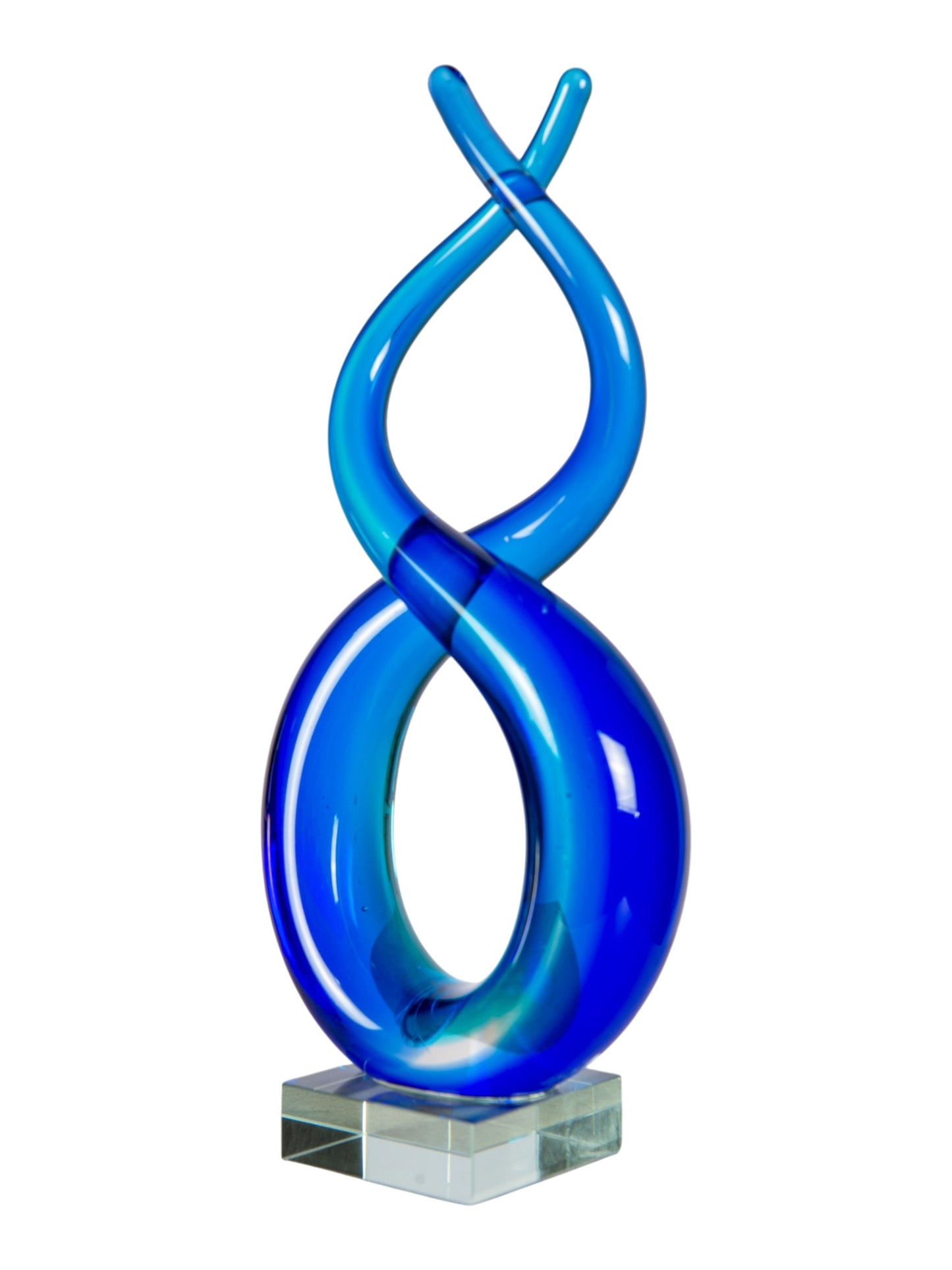 Endless Ocean Handcrafted Art Glass Sculpture