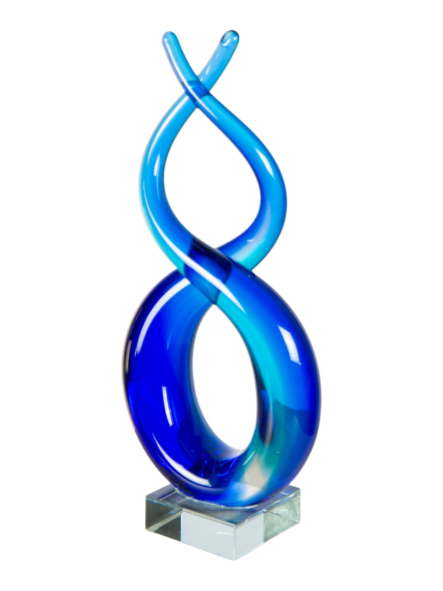 Endless Ocean Handcrafted Art Glass Sculpture