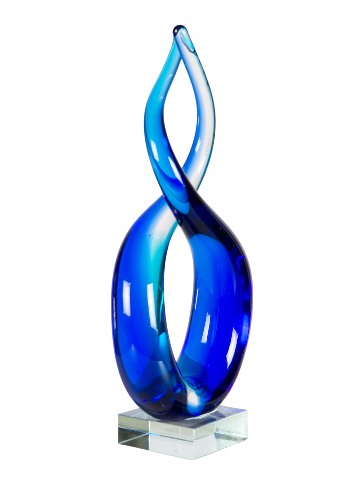 Endless Ocean Handcrafted Art Glass Sculpture
