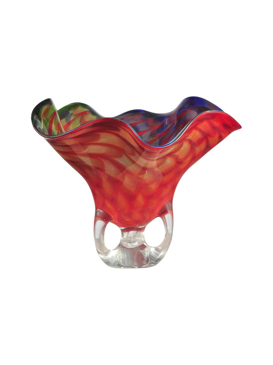 Cieco Hand Blown Art Glass Bowl
