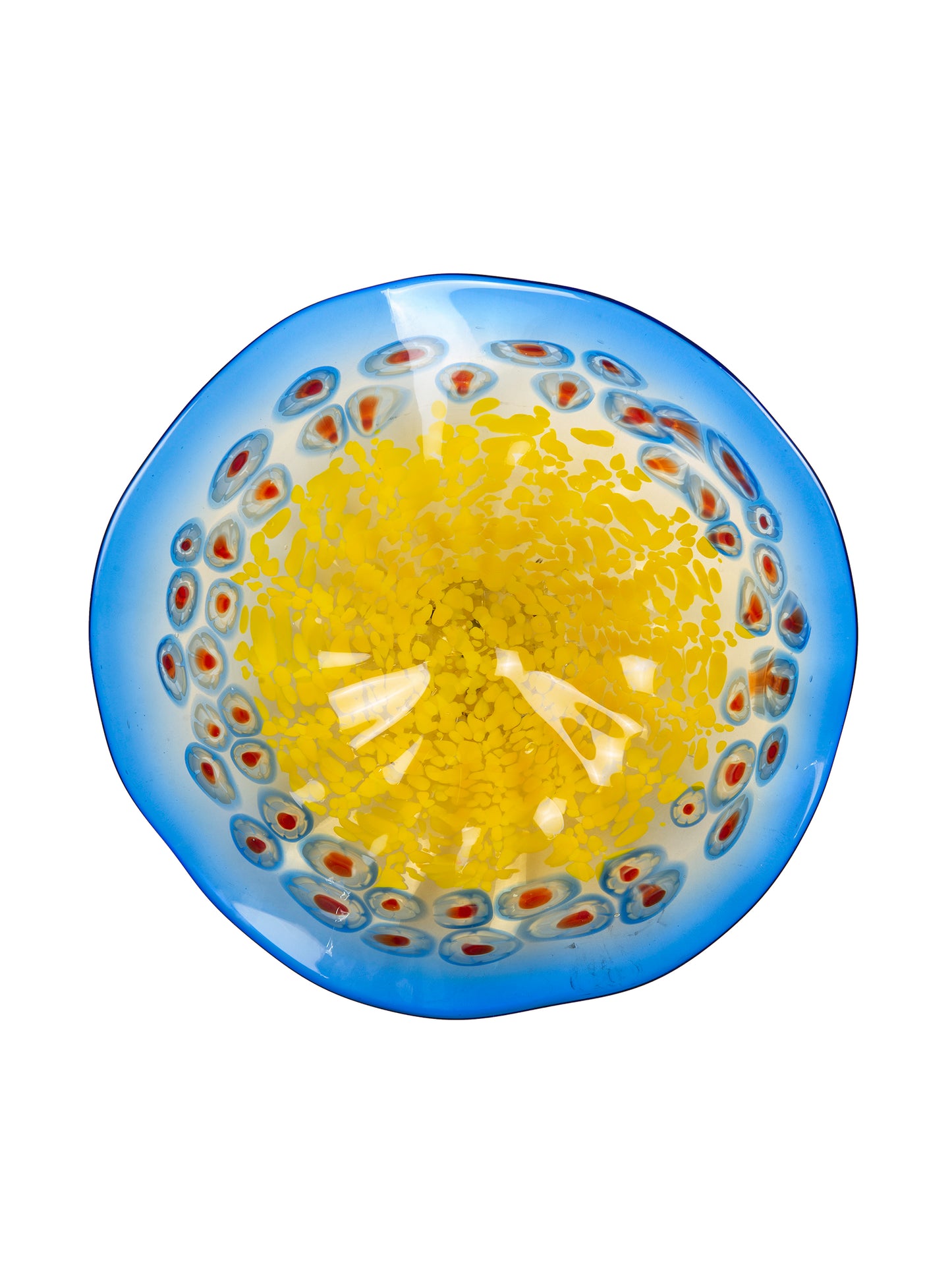 Westwind Hand Blown Art Glass Wall Decor - 16 Inch