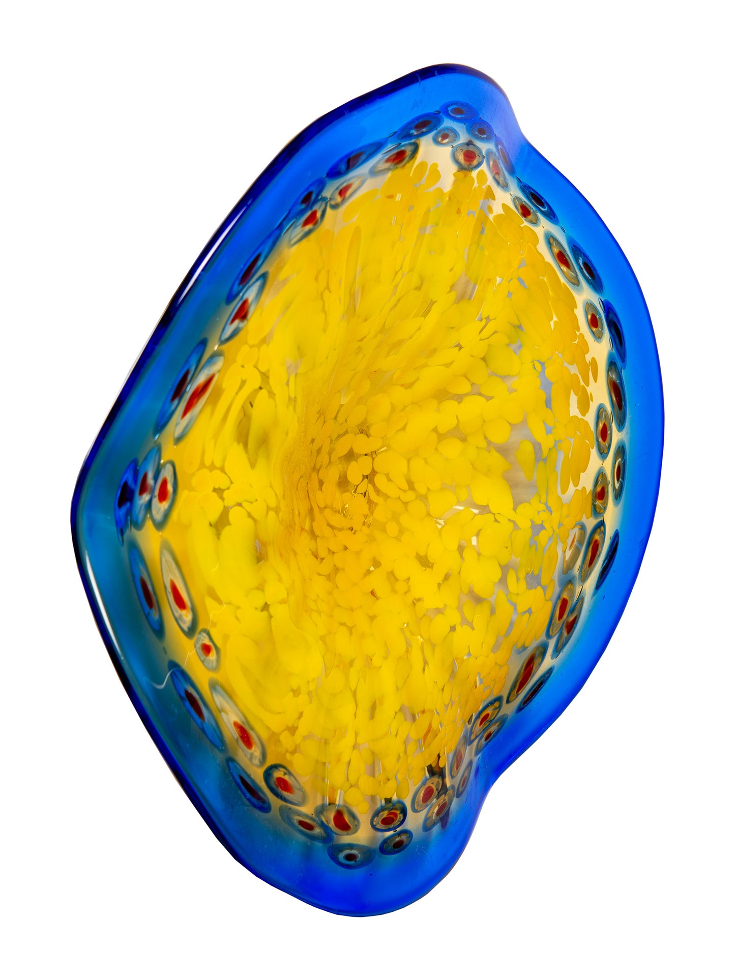 Westwind Hand Blown Art Glass Wall Decor - 16 Inch
