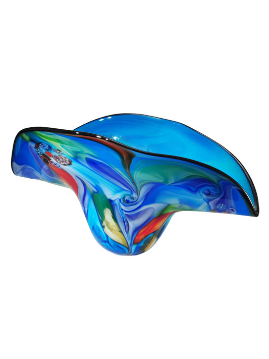 Metamorphic Hand Blown Art Glass Bowl