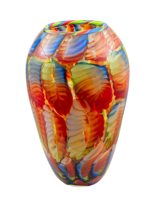 Adoro Hand Blown Art Glass Vase
