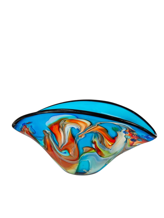 Bellezza Hand Blown Art Glass Vase