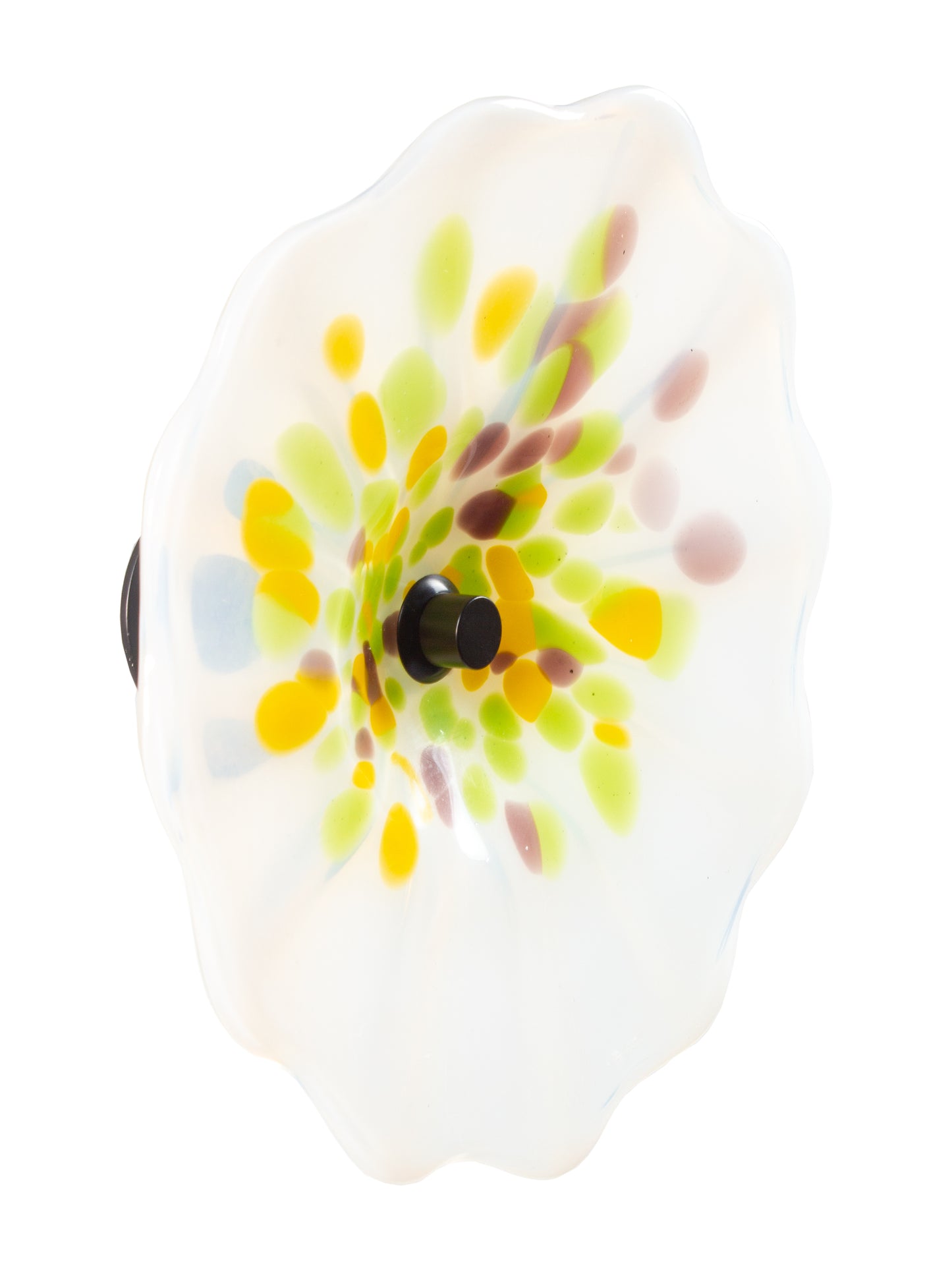 Viejo Hand Blown Art Glass Wall Decor - 12 Inch