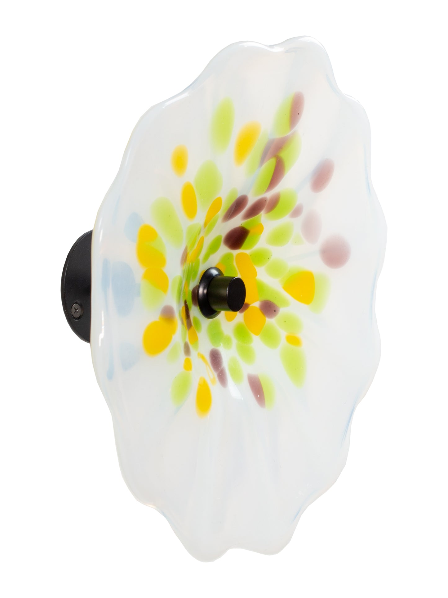 Viejo Hand Blown Art Glass Wall Decor - 12 Inch