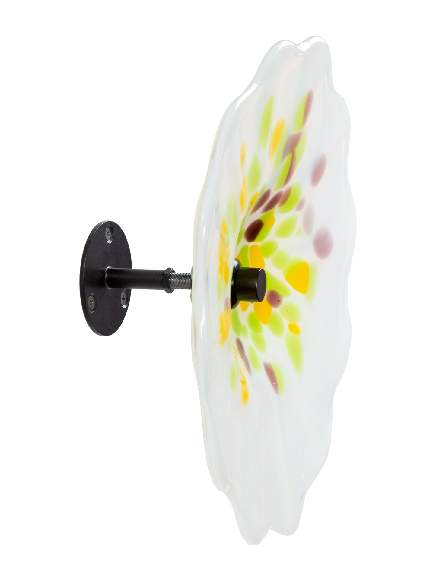 Viejo Hand Blown Art Glass Wall Decor - 12 Inch