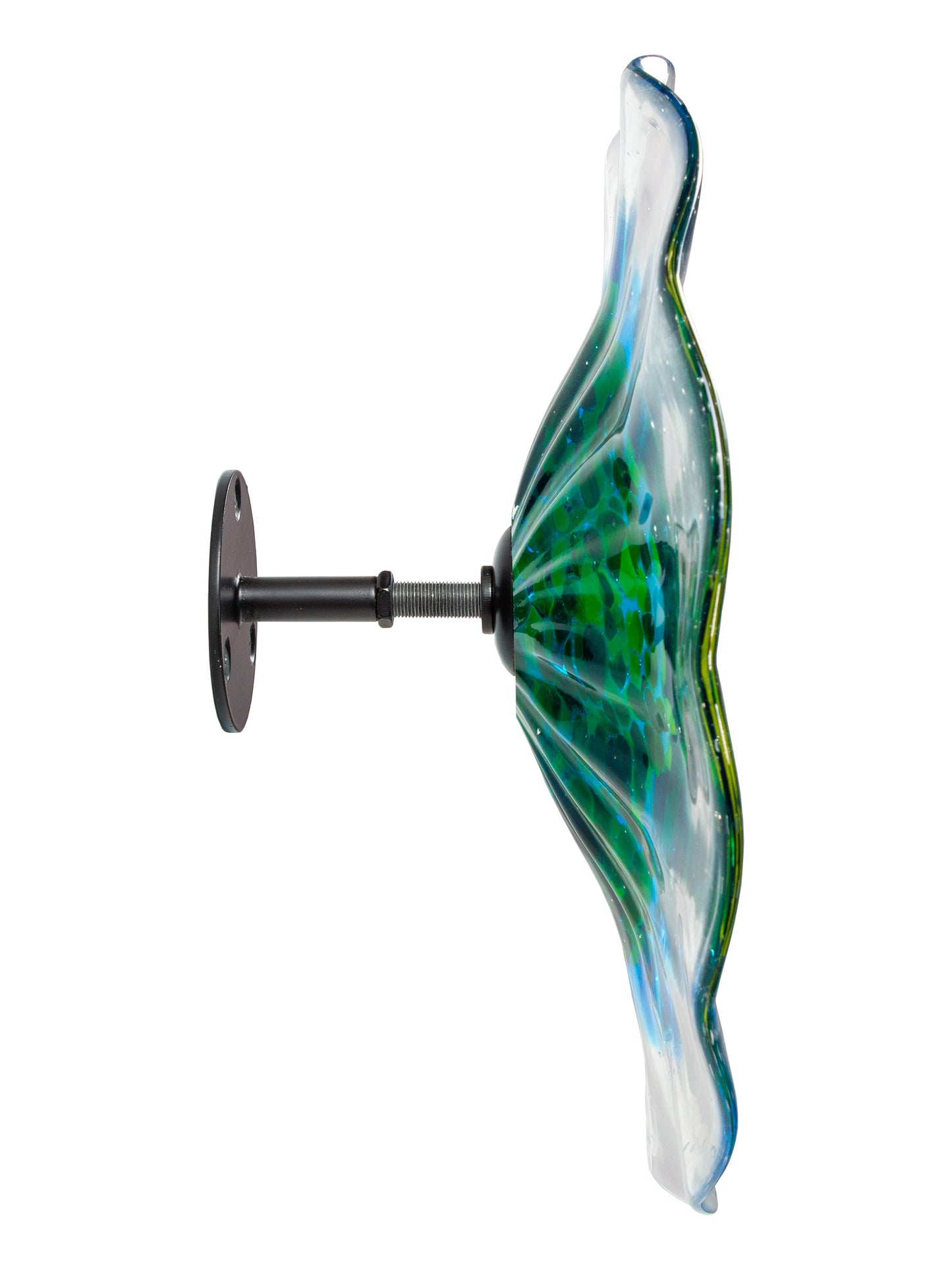 Sprito Hand Blown Art Glass Wall Decor - 12 Inch