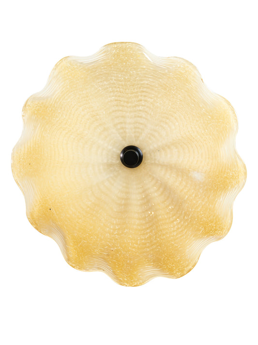 Candice Hand Blown Art Glass Wall Decor - 12 Inch
