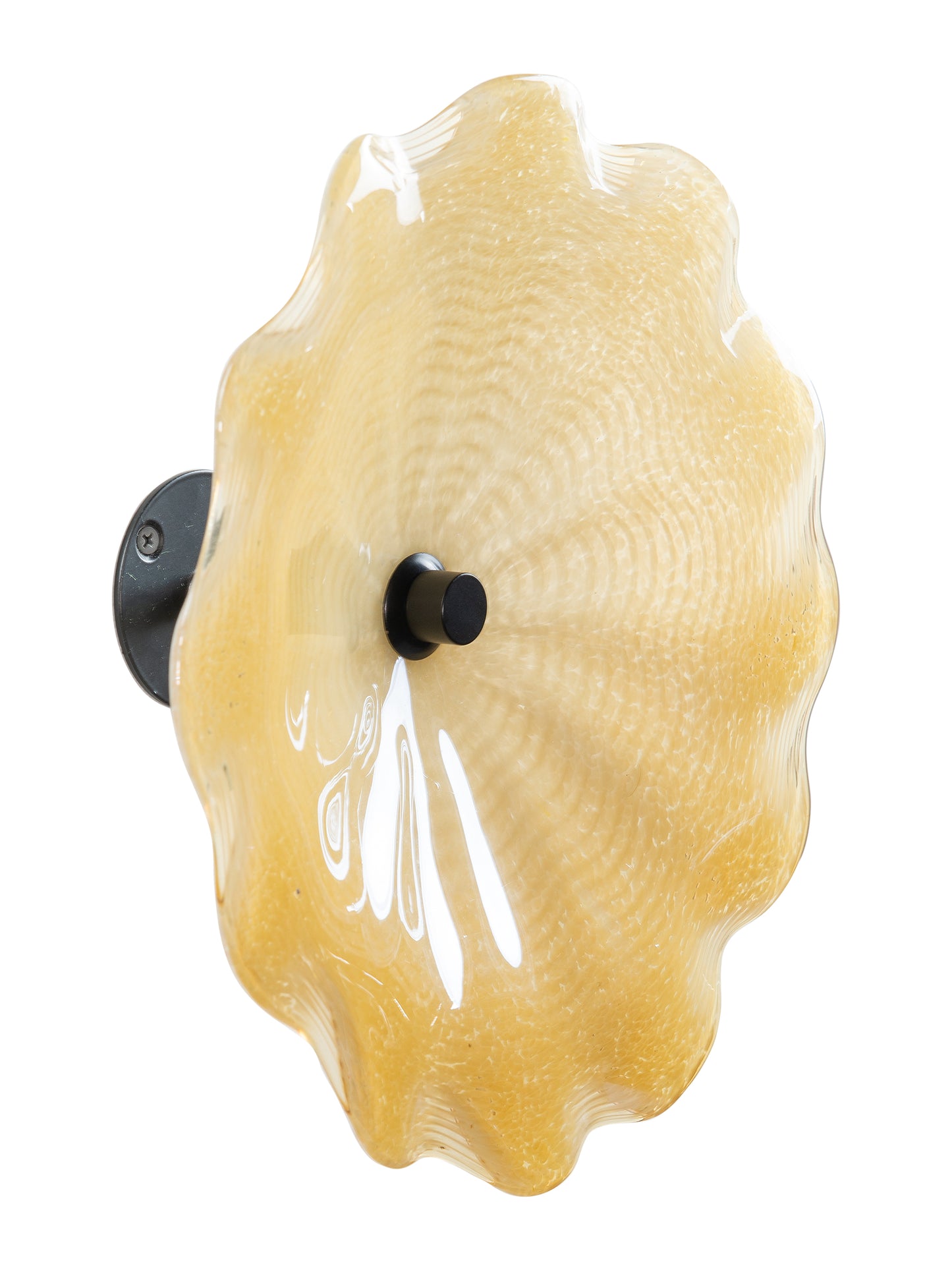Candice Hand Blown Art Glass Wall Decor - 12 Inch