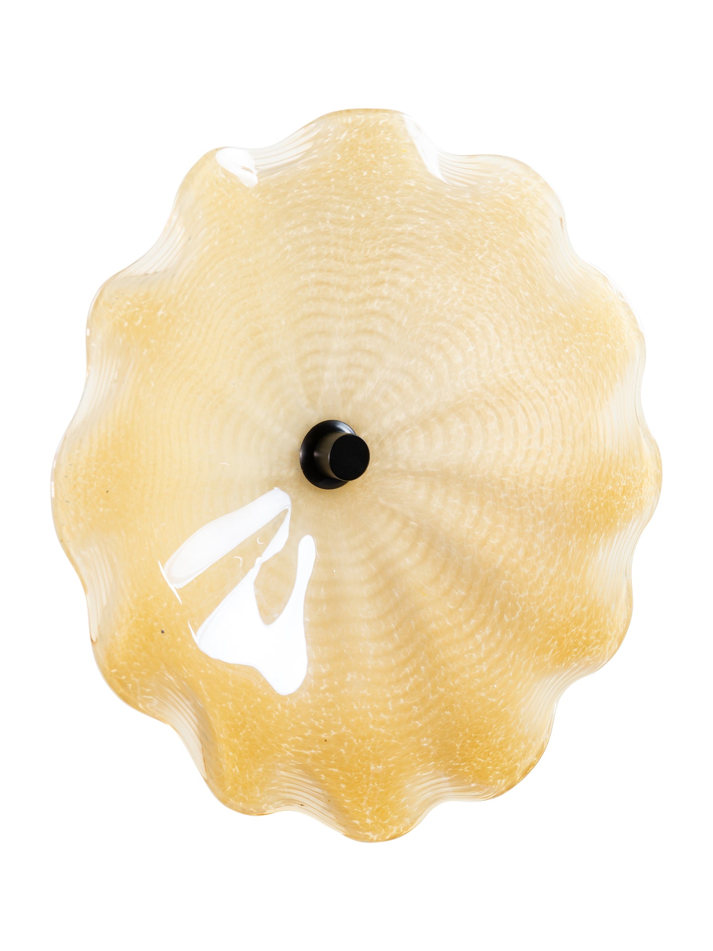 Candice Hand Blown Art Glass Wall Decor - 12 Inch