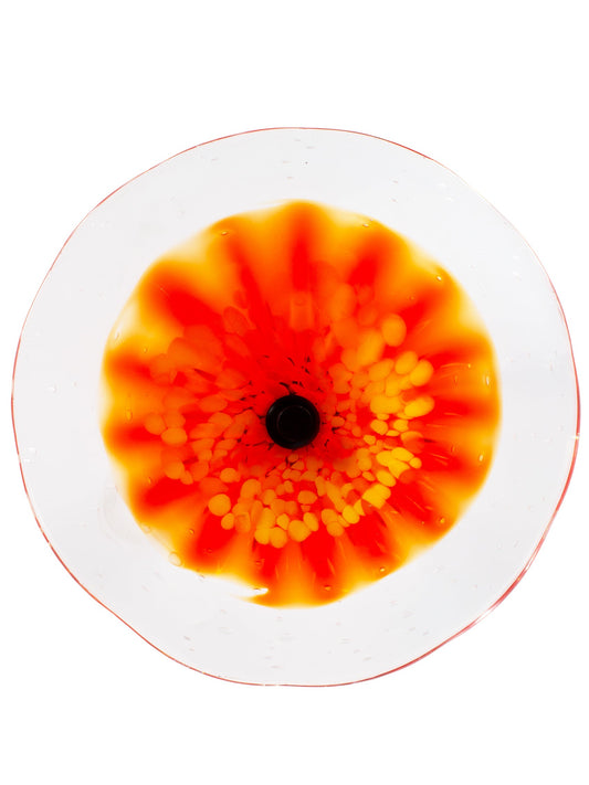 Milagra Hand Blown Art Glass Wall Decor - 12 Inch