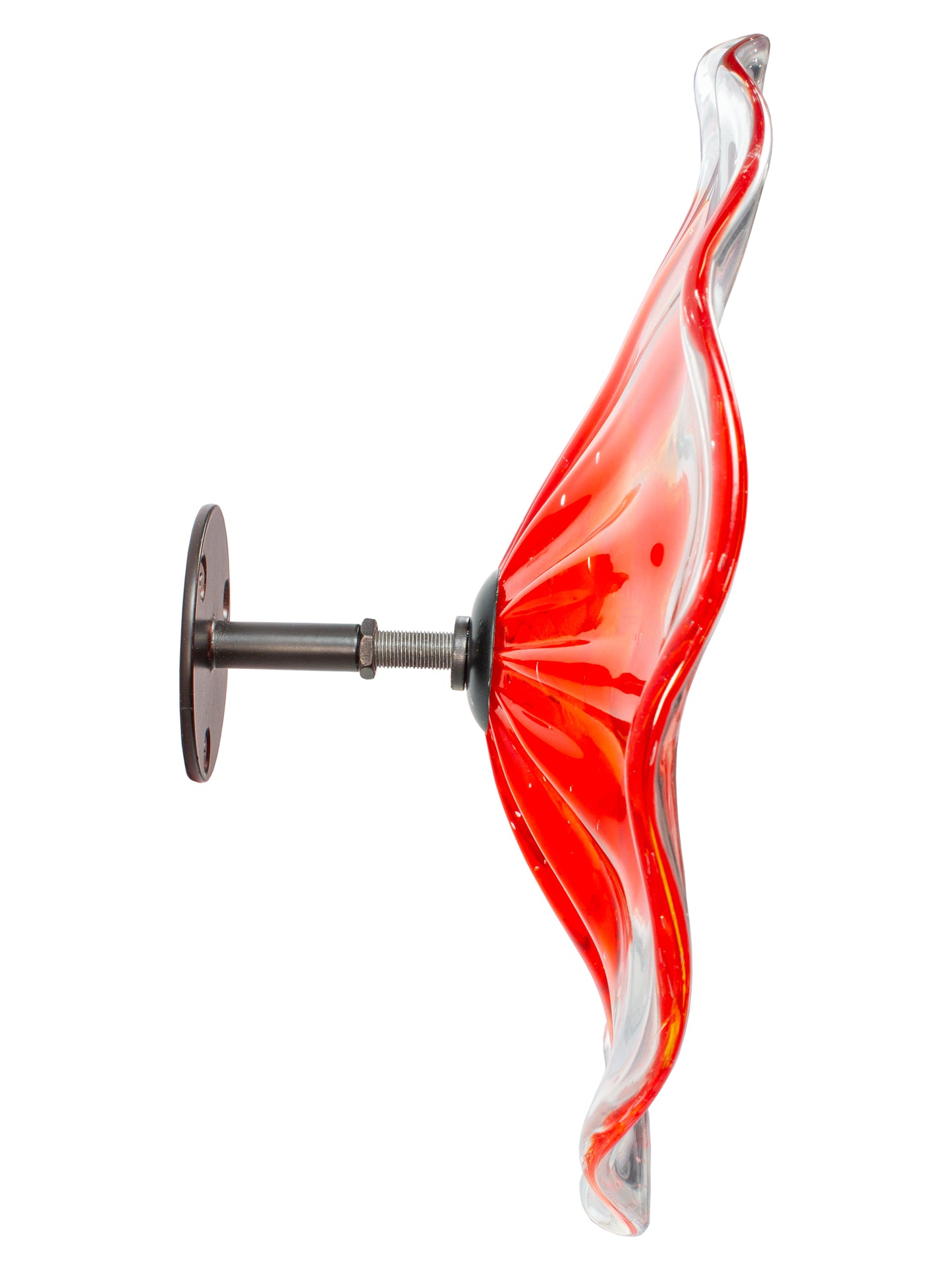 Milagra Hand Blown Art Glass Wall Decor - 12 Inch