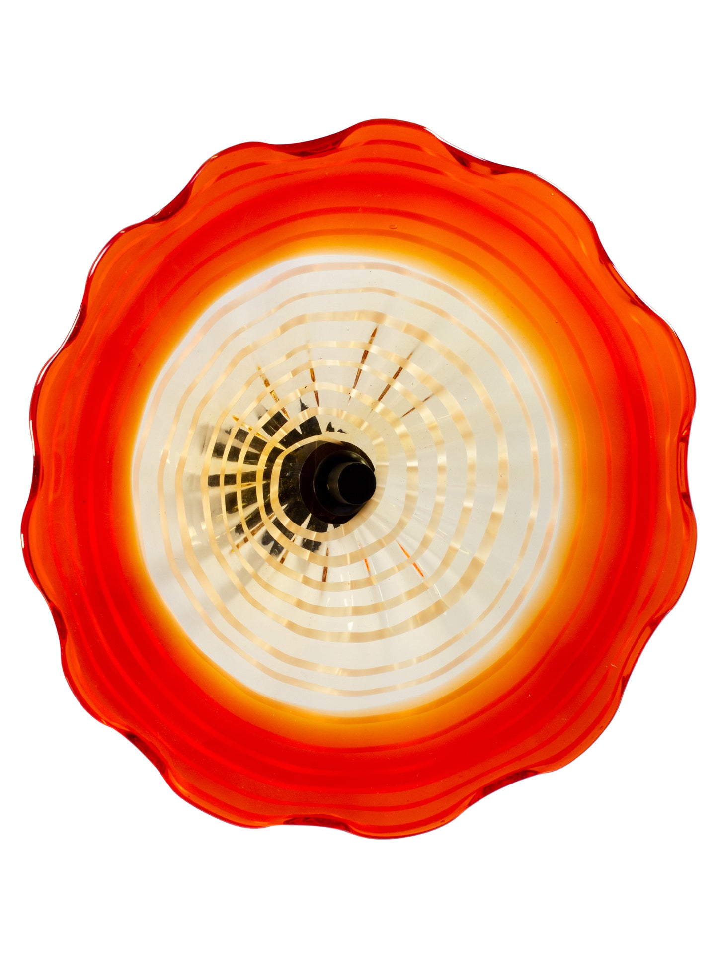 Merida Hand Blown Art Glass Wall Decor - 12 Inch