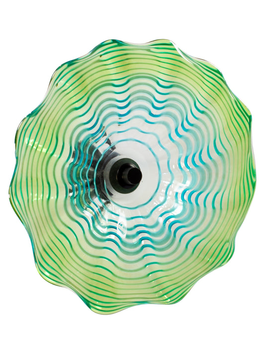 Pollena Hand Blown Art Glass Wall Decor - 12 Inch