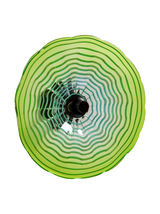 Pollena Hand Blown Art Glass Wall Decor - 9 Inch