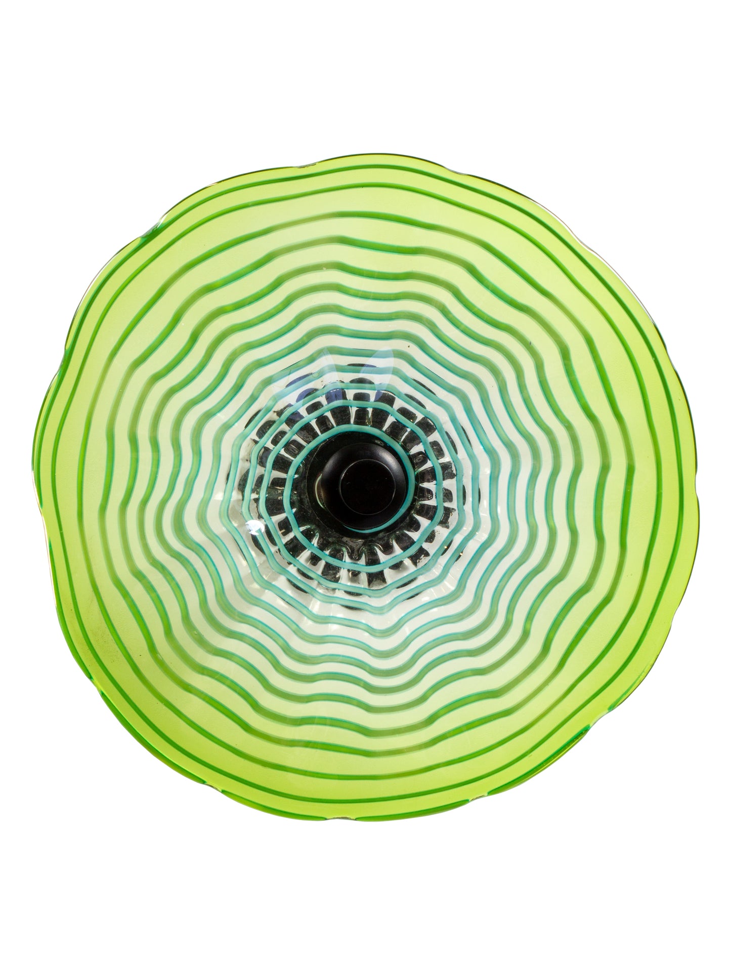 Pollena Hand Blown Art Glass Wall Decor - 9 Inch