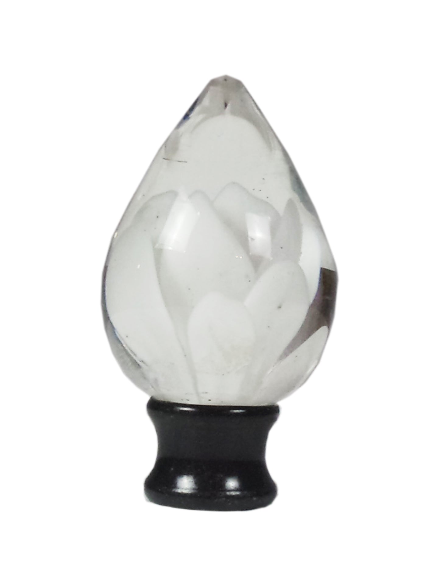 Fiore Green Hand Blown Art Glass Wall Decor - 14 Inch
