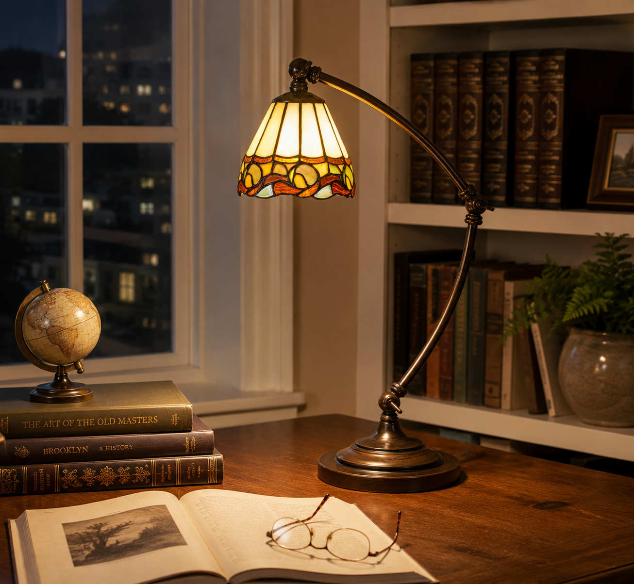 Ainsley Tiffany Desk Lamp
