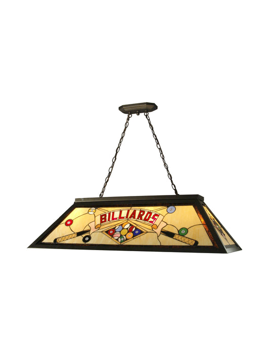 Billiards Pool Table Tiffany Island Fixture