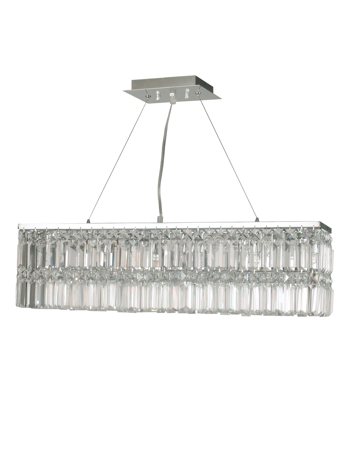 Canley 28" Wide Crystal Vanity Chandelier