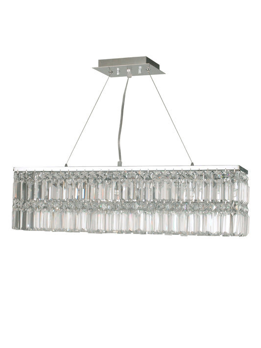Canley 28" Wide Crystal Vanity Chandelier