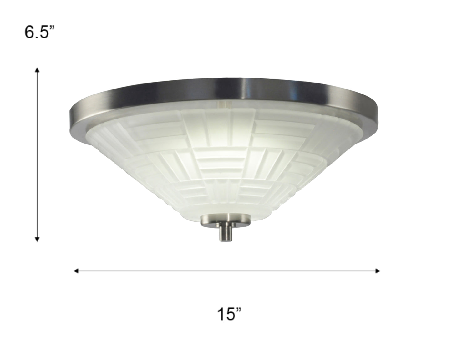 Houston Crystal Flush Mount