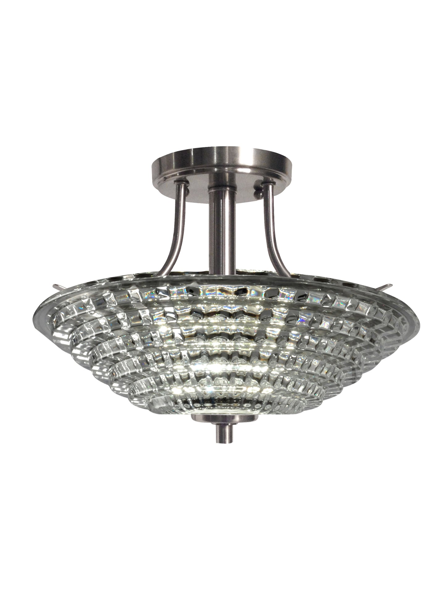 Wendy Crystal Semi Flush Mount