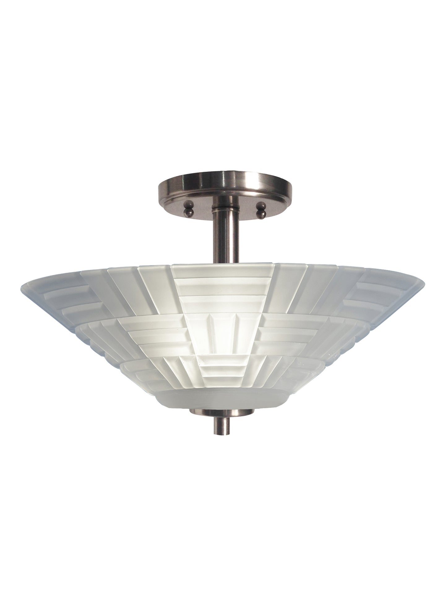 Houston Integrated LED Crystal Flush Mount