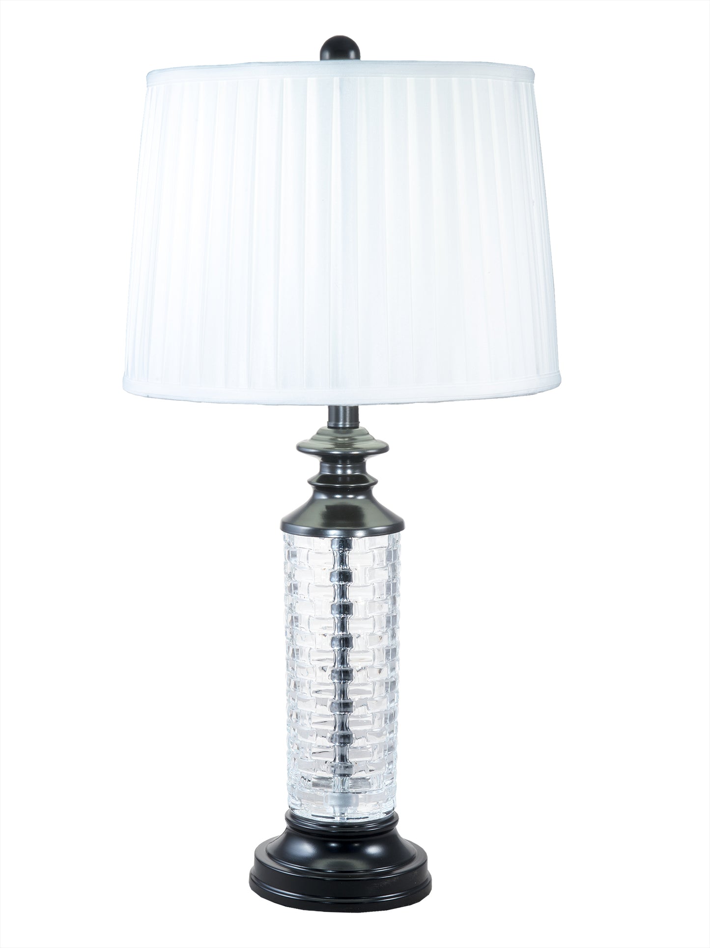 Overland Lead Crystal Table Lamp