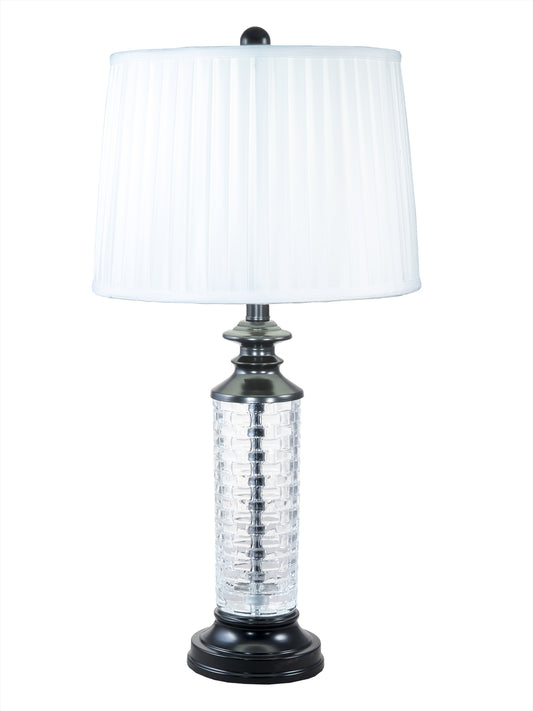 Overland Lead Crystal Table Lamp