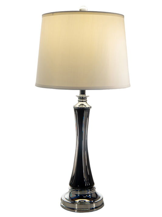 Vena 24% Lead Crystal Table Lamp