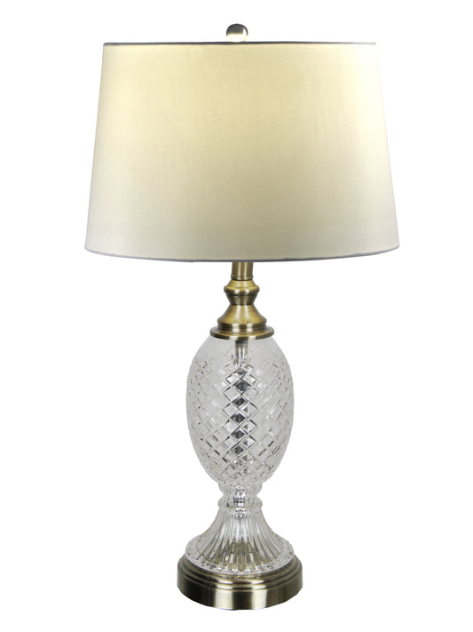 Retozo 24% Lead Crystal Table Lamp