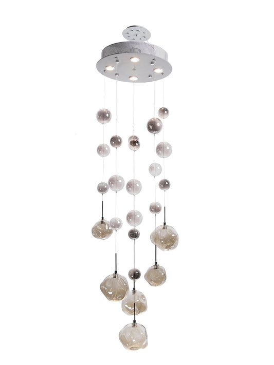 Sylas Hand Blown Art Glass Hanging Fixture