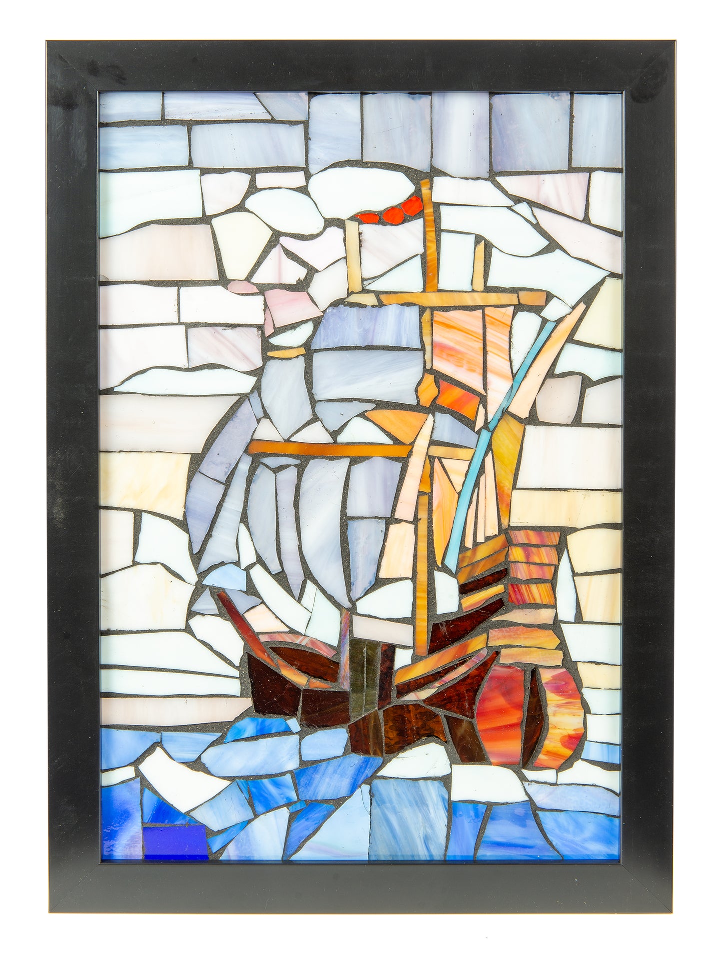 Flagship Mosaic Art Glass Wall Art / Suncatchers