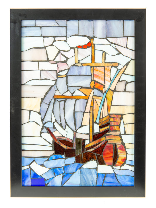 Flagship Mosaic Art Glass Wall Art / Suncatchers