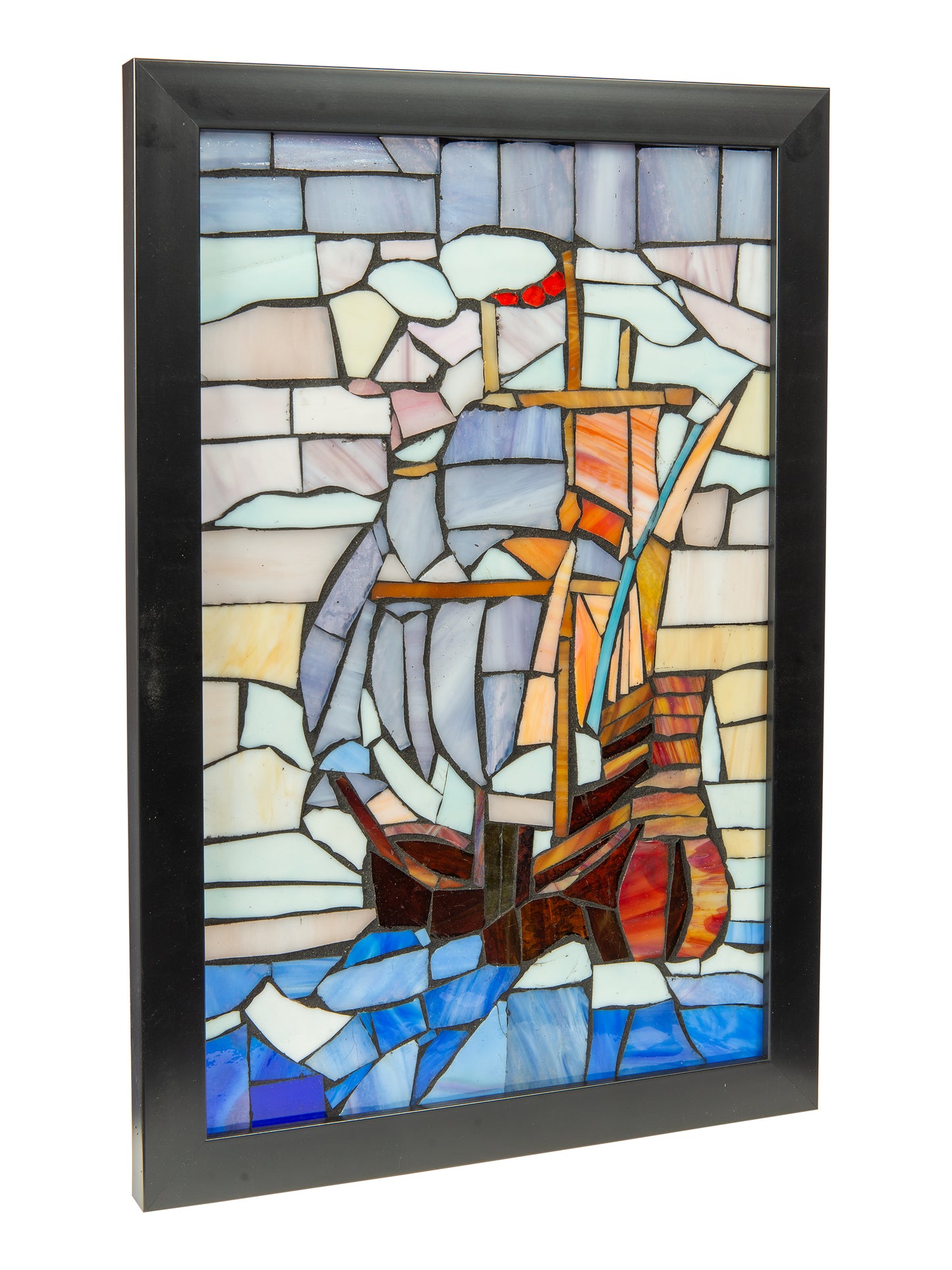 Flagship Mosaic Art Glass Wall Art / Suncatchers