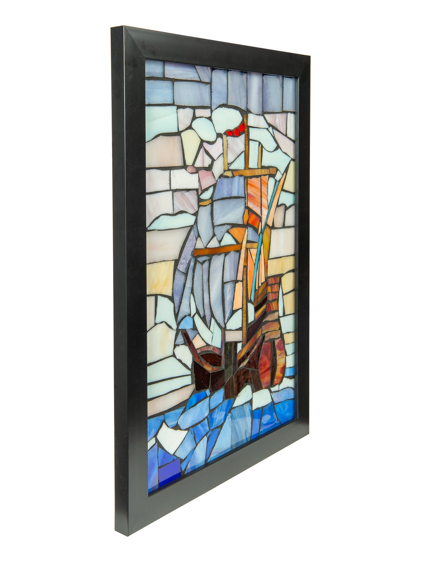 Flagship Mosaic Art Glass Wall Art / Suncatchers