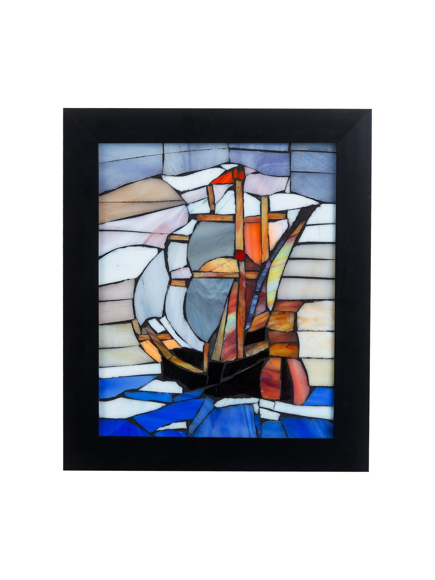 Flagship Mosaic Art Glass Wall Art / Suncatchers