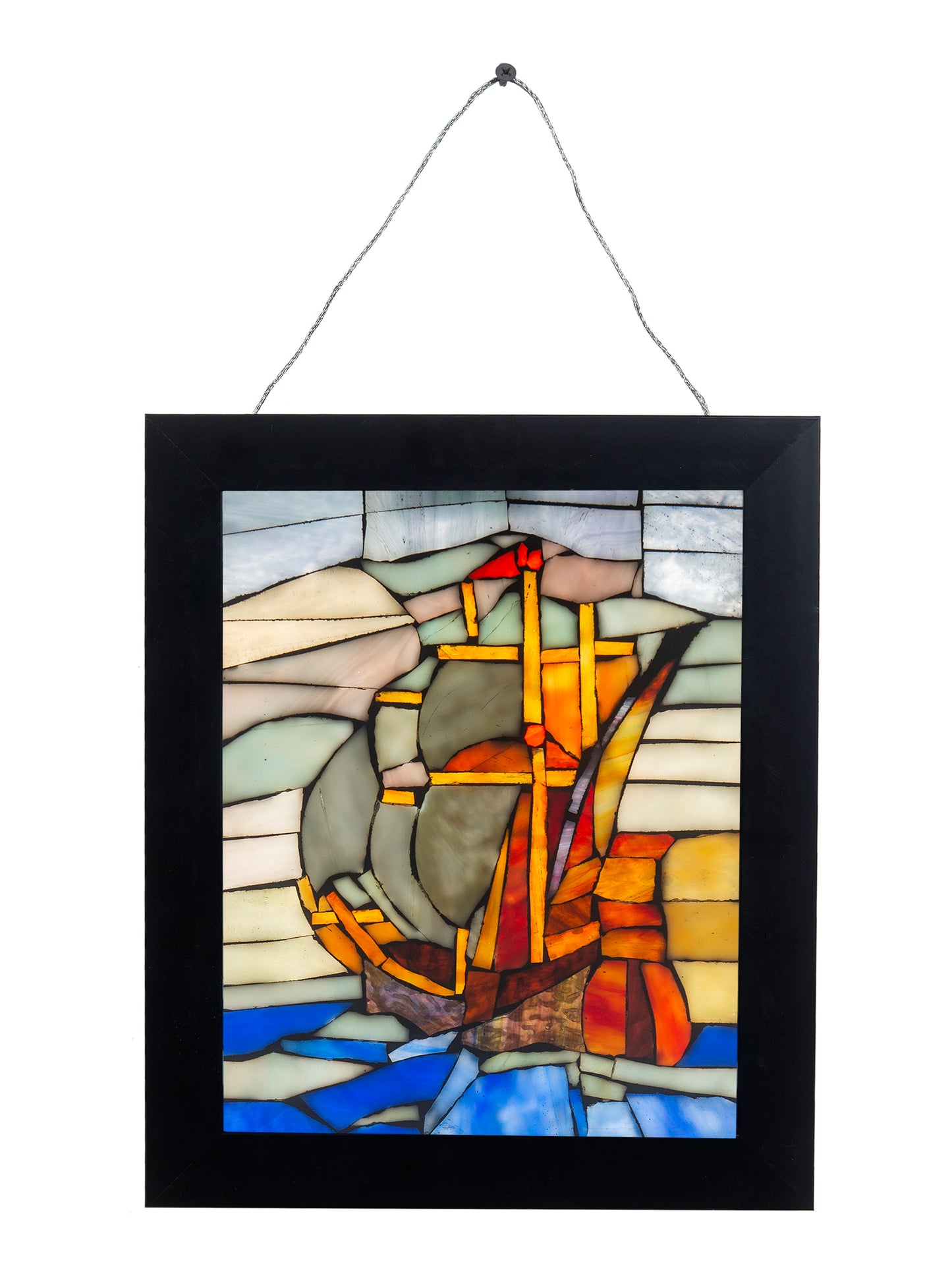 Flagship Mosaic Art Glass Wall Art / Suncatchers