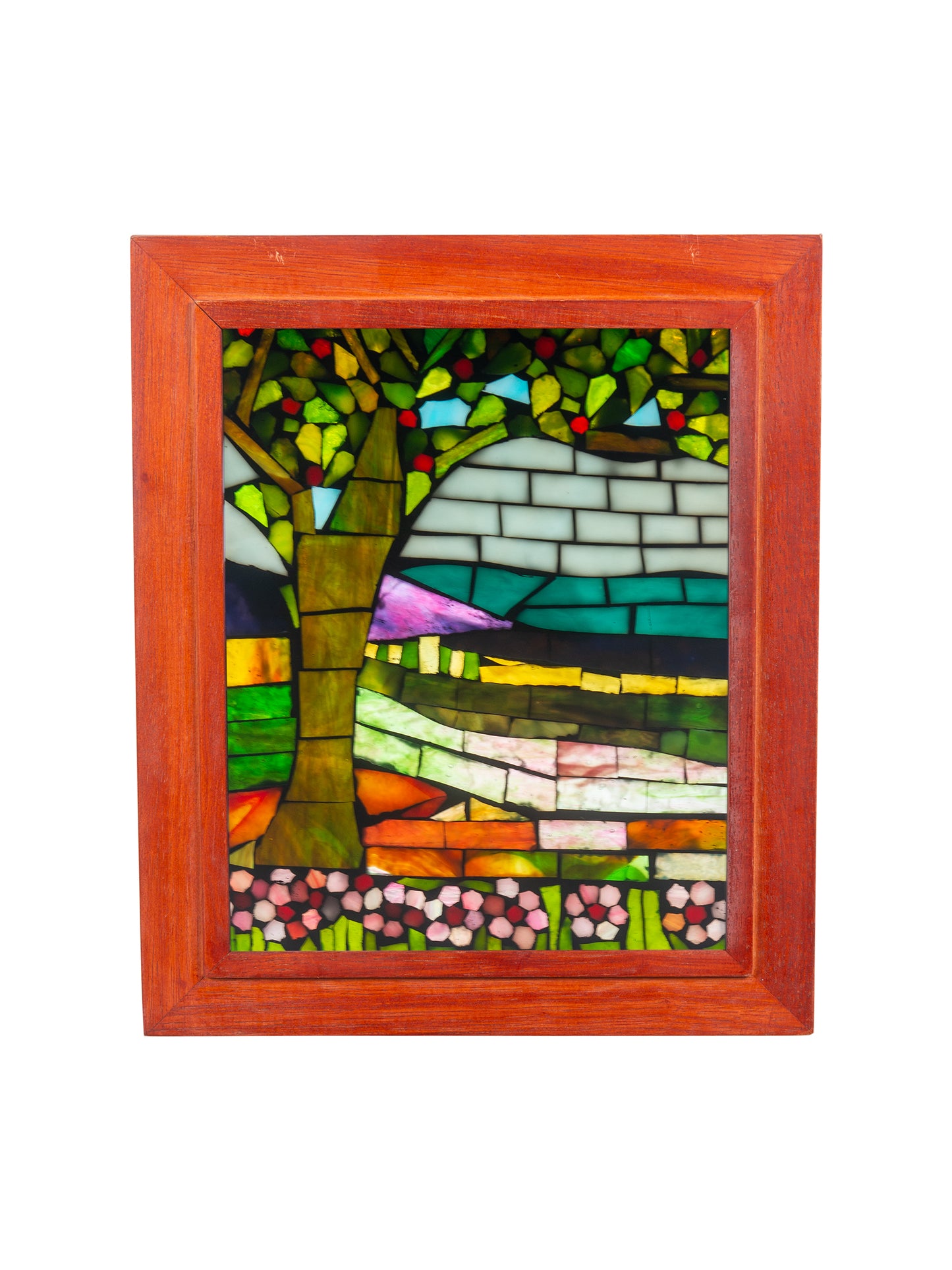 View Mt Mansfield Mosaic Art Glass Wall Art / Suncatchers