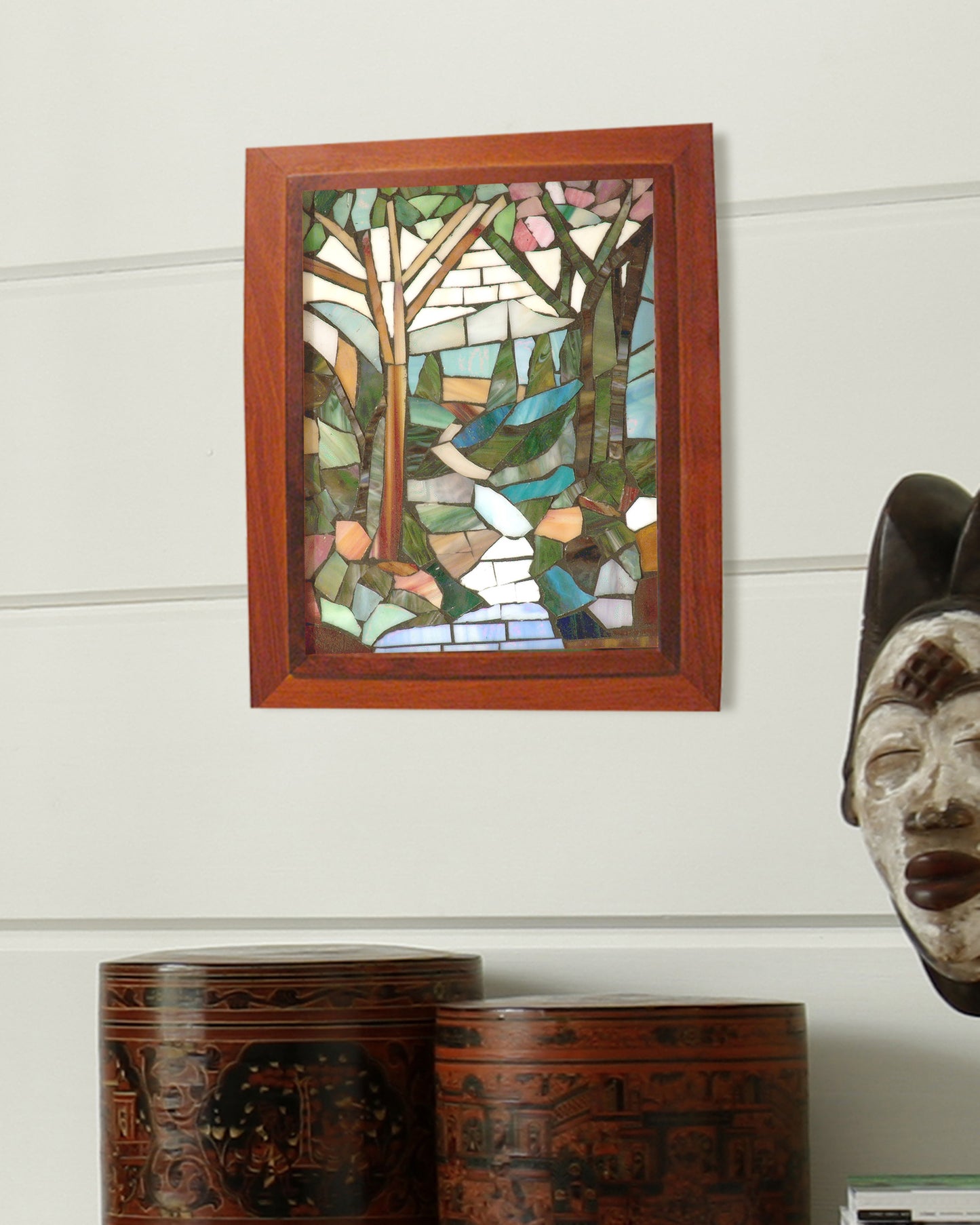 Waterbrook Mosaic Art Glass Wall Art / Suncatchers