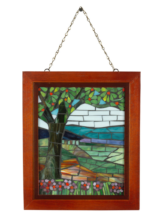 View Mt Mansfield Mosaic Art Glass Wall Art / Suncatchers