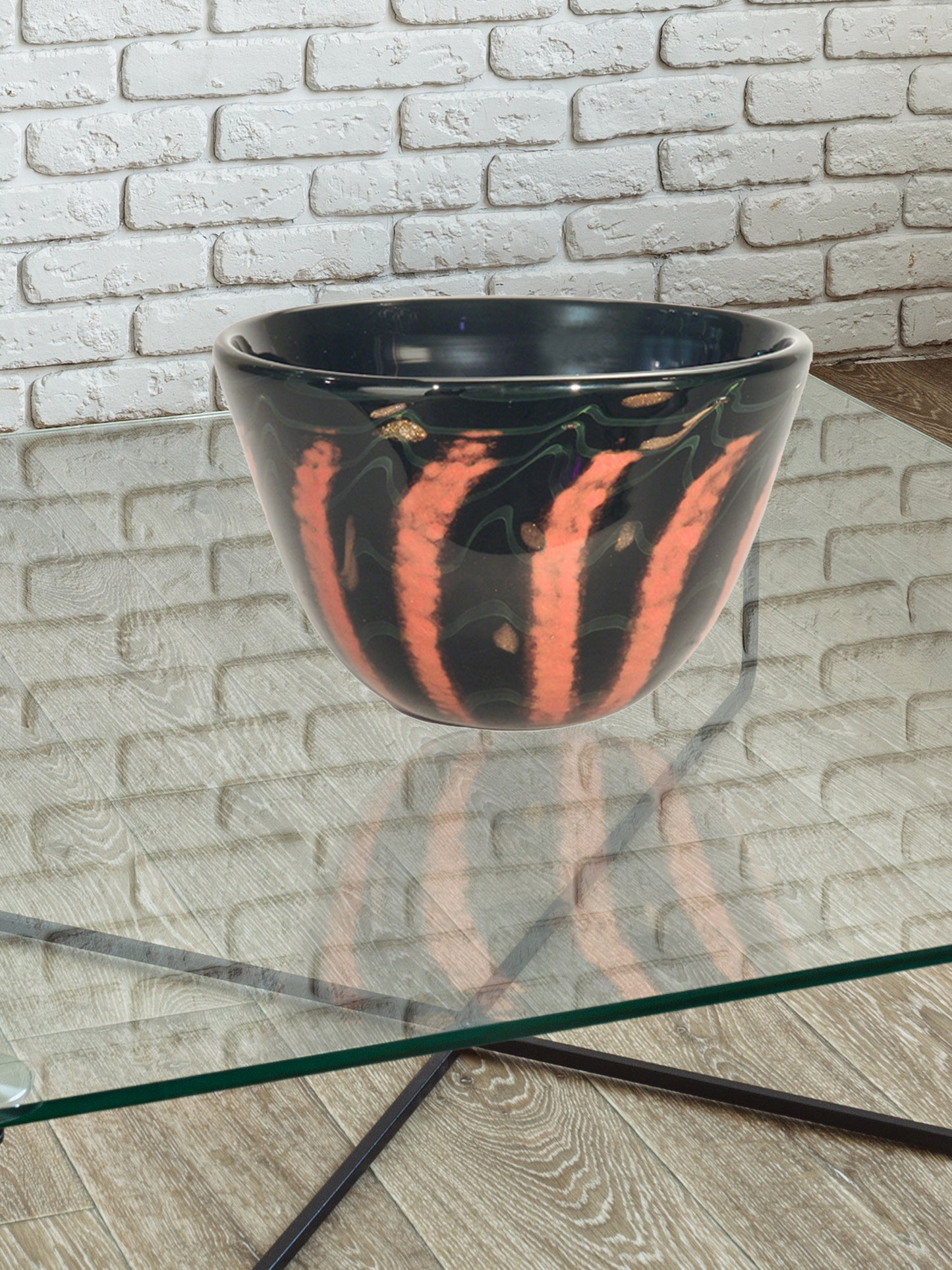 Carmelo Small Hand Blown Art Glass Bowl
