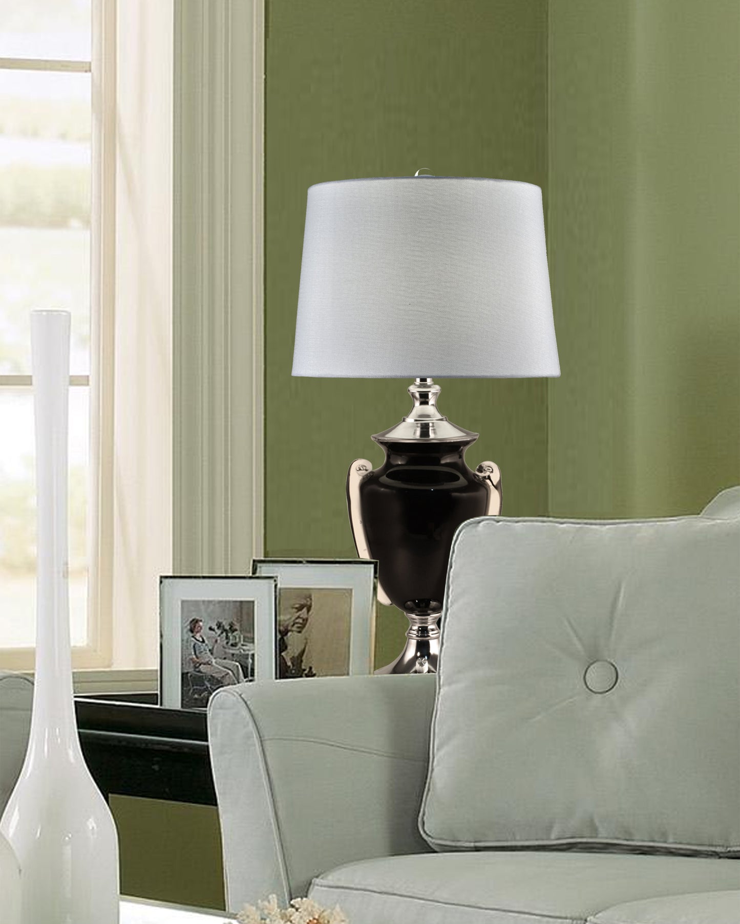 Regis Hand Blown Art Glass Table Lamp