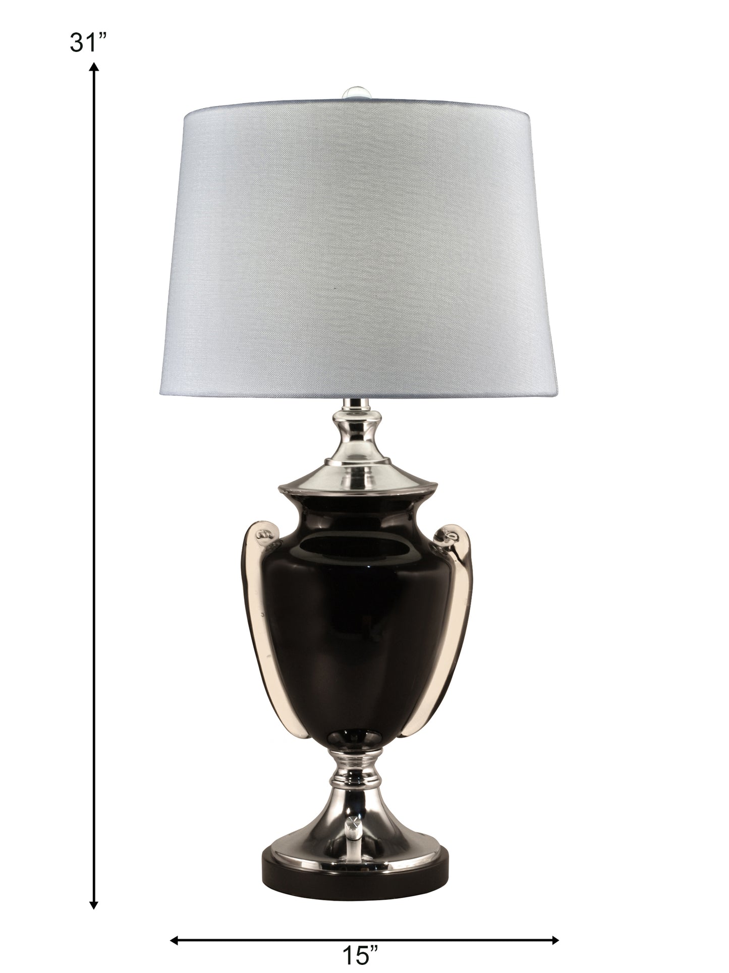 Regis Hand Blown Art Glass Table Lamp