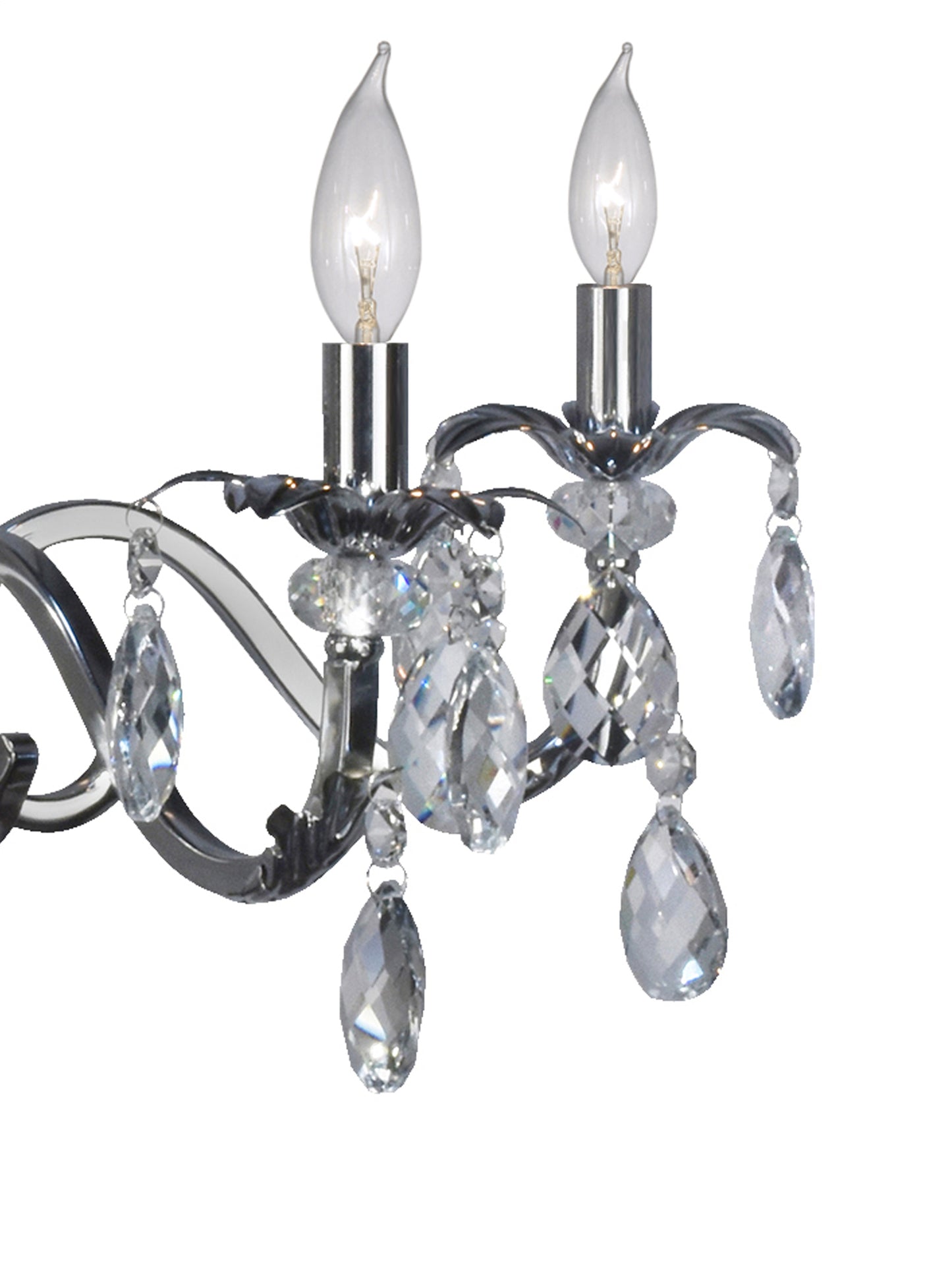 Clara 27.5" Wide Crystal Chandelier