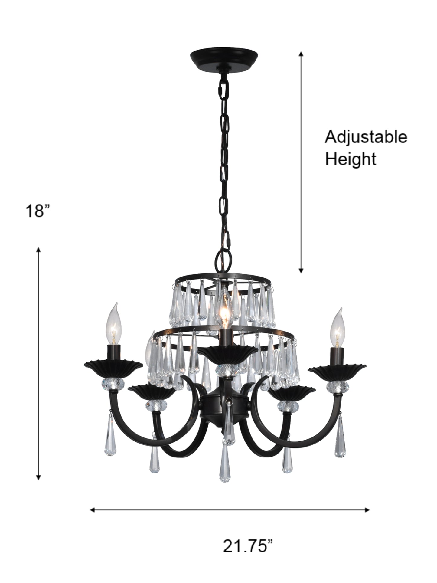 Daisey Crystal Chandelier