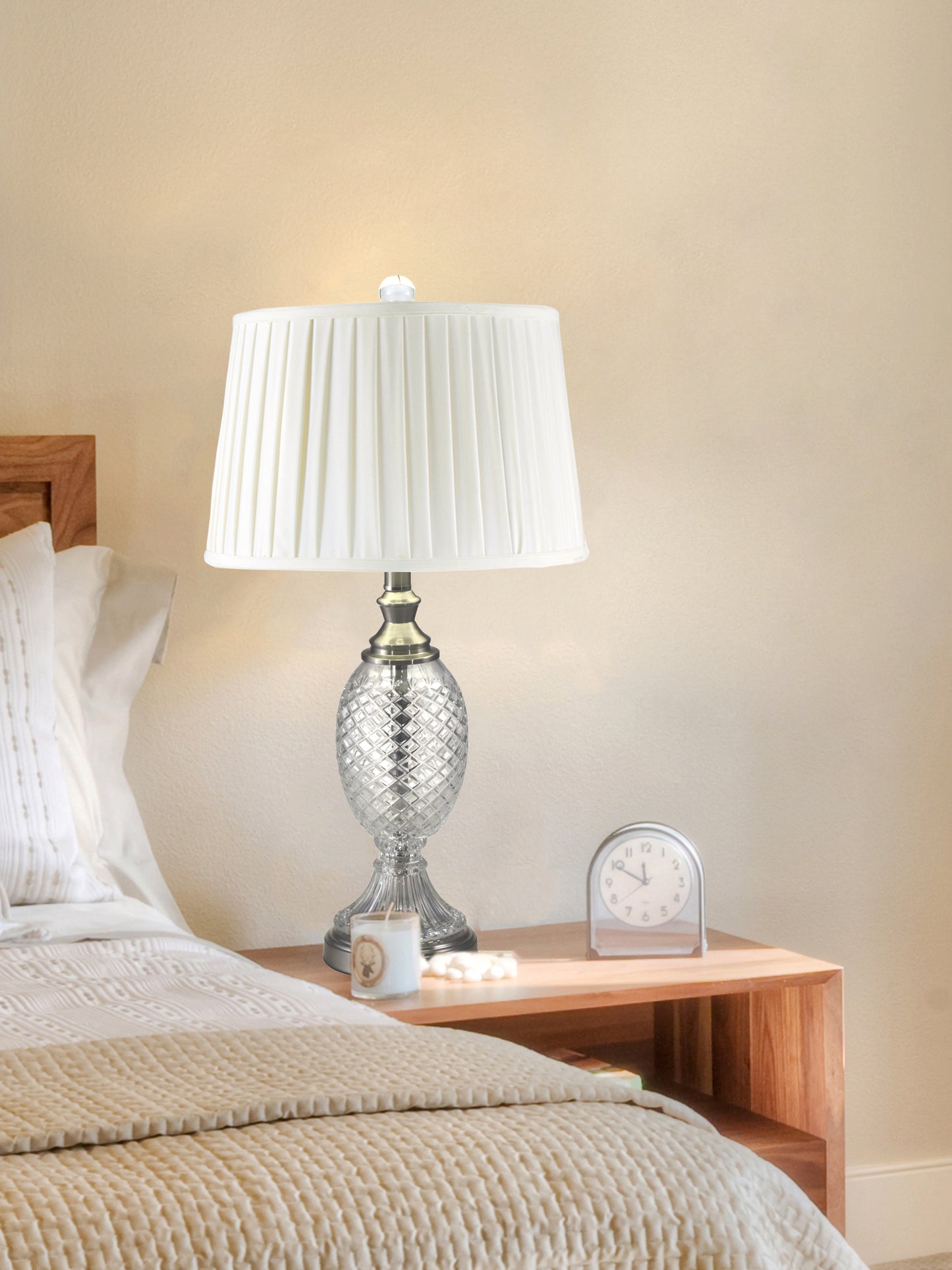 Culmore 24% Lead Crystal Table Lamp